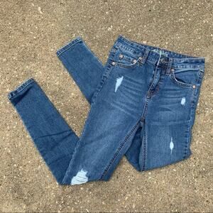 Wild Fable high rise distressed skinny jeans size 00